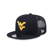 West Virginia New Era 9Fifty Snapback Flat Brim Hat